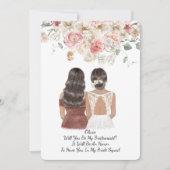 WERDEN SIE MEIN BRIDEMAID-VORSCHLAG SEIN? SAVE THE DATE (Vorderseite)