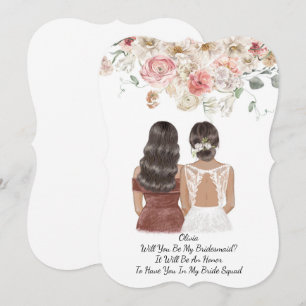 WERDEN SIE MEIN BRIDEMAID-VORSCHLAG SEIN? SAVE THE DATE