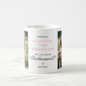 Werden Sie mein Bridesmaid 2 Foto sein? Kaffeetasse (Mittel)