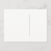 Werden Sie mein Bridesmaid-Circle Wreath Black Gol Einladungspostkarte (Rückseite)