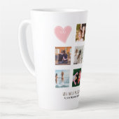 Werden Sie mein Bridesmaid-FOTO COLLAGE-BESTE FREU Milchtasse (Linke Ecke)