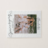 Werden Sie mein Bridesmaid-Foto-Geschenk sein? Puzzle (Horizontal)