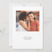 Werden Sie mein Bridesmaid Foto Optician Chart Inv Einladung (Rückseite)