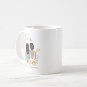 Werden Sie mein Bridesmaid/mein Vorschlag zur Trau Kaffeetasse (Vorderseite Links)