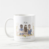 Werden Sie mein Bridesmaid/mein Vorschlag zur Trau Kaffeetasse (Links)