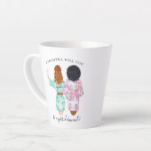 Werden Sie mein Bridesmaid/mein Vorschlag zur Trau Milchtasse (Linke Ecke)