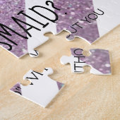 Werden Sie mein Bridesmaid-Puzzle sein - Ihr Ring Puzzle (Seite)