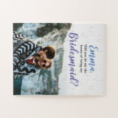 Werden Sie mein Bridesmaid-Vorschlag sein? | Moder Puzzle (Horizontal)