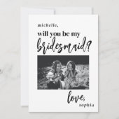 Werden Sie mein Foto für einen Großmaid-Vorschlag  Einladung (Vorderseite)