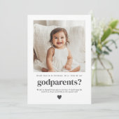 Werden Sie mein Foto sein? Einladung (Stehend Vorderseite)