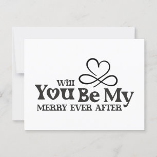 Werden Sie mein Glück nach Weihnachten sein? Postkarte