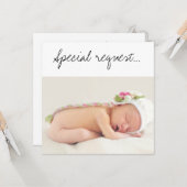 Werden Sie mein "God Parents Baby" mit Hut sein? Karte (Vorderseite/Rückseite Beispiel)