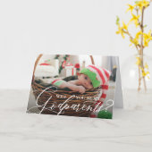 Werden Sie mein Godeltern-Foto sein? Karte (Gelbe Blume)