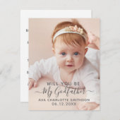 Werden Sie mein göttliches, Personalisiertes Foto (Vorne/Hinten)