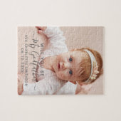 Werden Sie mein göttliches, Personalisiertes Foto Puzzle (Horizontal)