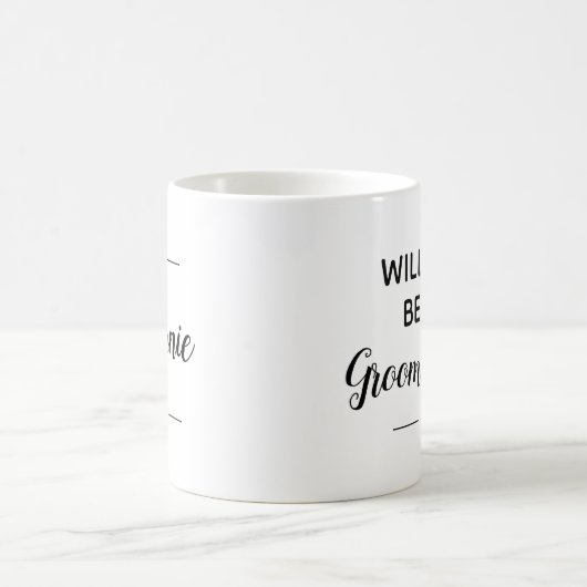 Werden Sie mein groomsmaid-Vorschlag für Hochzeits Kaffeetasse (Mittel)