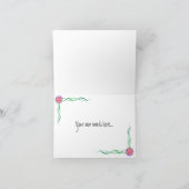 Werden Sie mein individuelle Name für eine lustige Einladung (Innenseite)