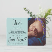 Werden Sie mein Leitfaden Eltern-Foto? (Stehend Vorderseite)