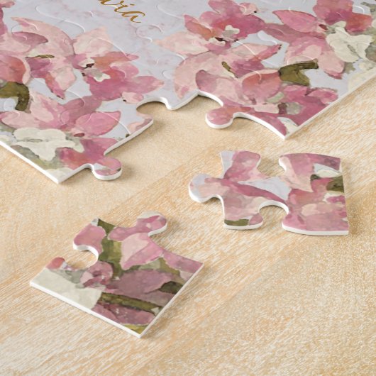 Werden Sie mein Lieblingsvorschlag Orchids Marmor  Puzzle (Seite)