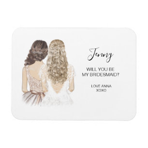 Werden Sie mein Magnet für Brautjungfrau sein?