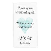 Werden Sie mein maßgeschneidertes Weinflaschenlabe (Vorne)