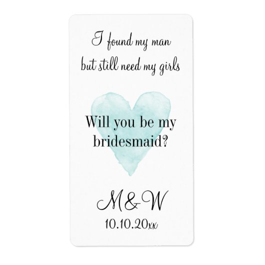 Werden Sie mein maßgeschneidertes Weinflaschenlabe (Vorne)