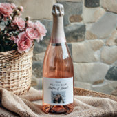 Werden Sie mein "Matron of Ehre"-Vorschlag maßgesc Schaumweinetikett