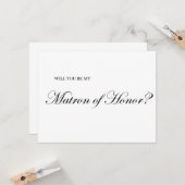 Werden Sie mein "Matron of Honorar"-Empfehlungskar Karte (Vorderseite/Rückseite Beispiel)