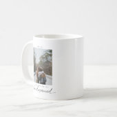 Werden Sie mein Minimalistisches Foto von Bridesma Kaffeetasse (Vorderseite Links)