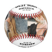 Werden Sie mein Trauzeuge Foto Baseball sein? (Vorderseite)