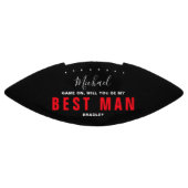 Werden Sie mein TRAUZEUGE sein, der einen Personal Football (Panel)