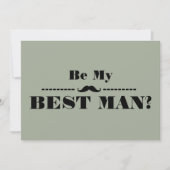 Werden Sie mein Trauzeuge sein Einladung (Vorderseite)