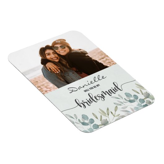 Werden Sie mein überhängtes schlengrün Magnet sein (Rechte Seite)