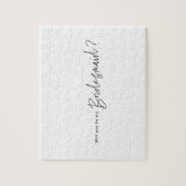 Werden Sie mein überwältigender moderner Vorschlag Puzzle (Vertikal)