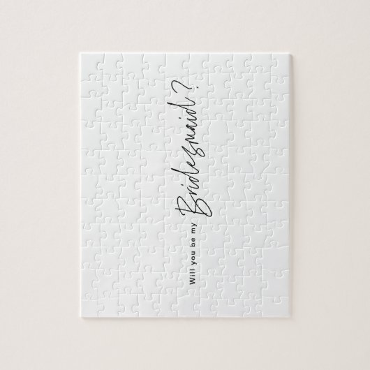 Werden Sie mein überwältigender moderner Vorschlag Puzzle (Vertikal)