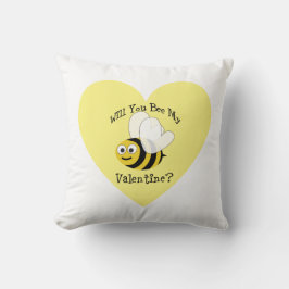 Werden Sie mein Valentin sein? Kissen