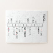 Werden Sie mein Valentin sein - neue Liebe-Erkläru Puzzle (Horizontal)