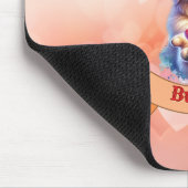 Werden Sie mein Valentin sein personalisiert? Mousepad (Ecke)