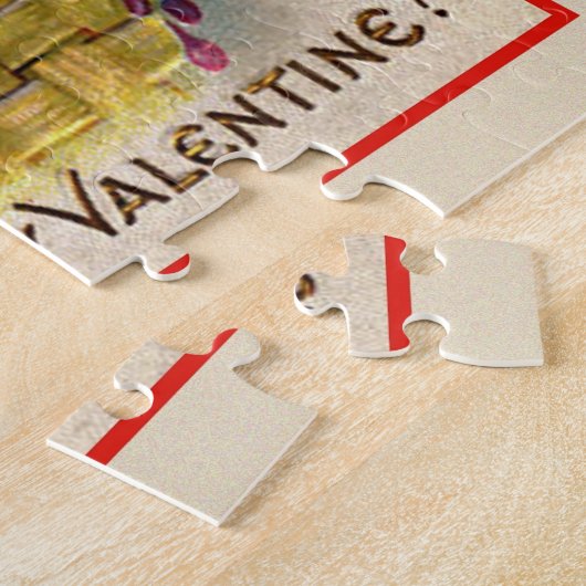 Werden Sie mein Valentin sein? Puzzle (Seite)
