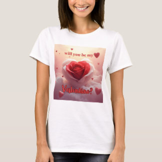 Werden Sie mein Valentin sein? T-Shirt