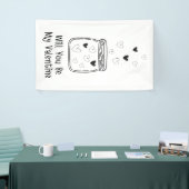 Werden Sie mein Valentinbanner sein? Banner (Messeveranstaltung)