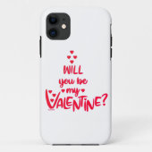 WERDEN SIE MEIN VALENTINE SEIN ? Case-Mate iPhone HÜLLE (Rückseite)