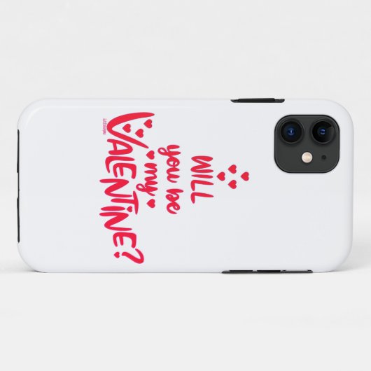 WERDEN SIE MEIN VALENTINE SEIN ? Case-Mate iPhone HÜLLE (Rückseite (Horizontal))