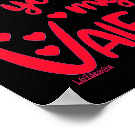 WERDEN SIE MEIN VALENTINE SEIN ? POSTER (Ecke)