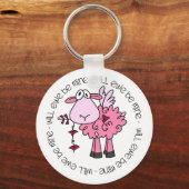 Werden Sie mein Valentine sein? Schlüsselanhänger (Vorderseite)