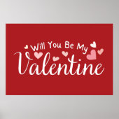 Werden Sie mein Valentinin sein? Poster (Vorne)