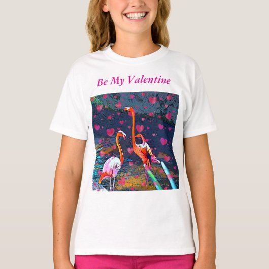 Werden Sie mein Valentinin sein? T-Shirt (Vorderseite)