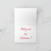 Werden Sie mein Valentininchinchilla sein? Karte (Innenseite)