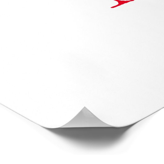 Werden Sie mein Valentinisches Dackel Welpenherz s Poster (Ecke)