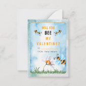 Werden Sie mein Valentinstag-Klassenzimmer sein? Mitteilungskarte (Vorderseite)